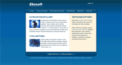 Desktop Screenshot of ekosoft.sk